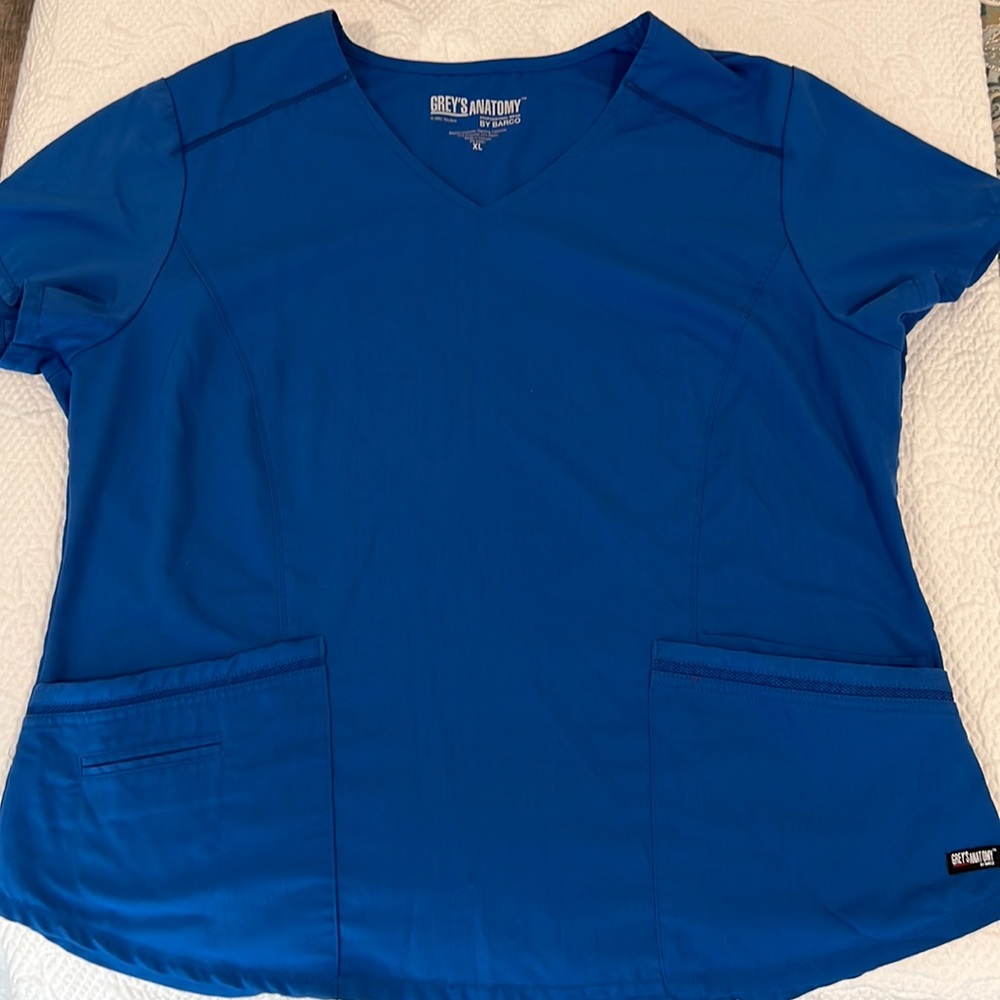 Grey’s Anatomy Scrub Top Royal Blue